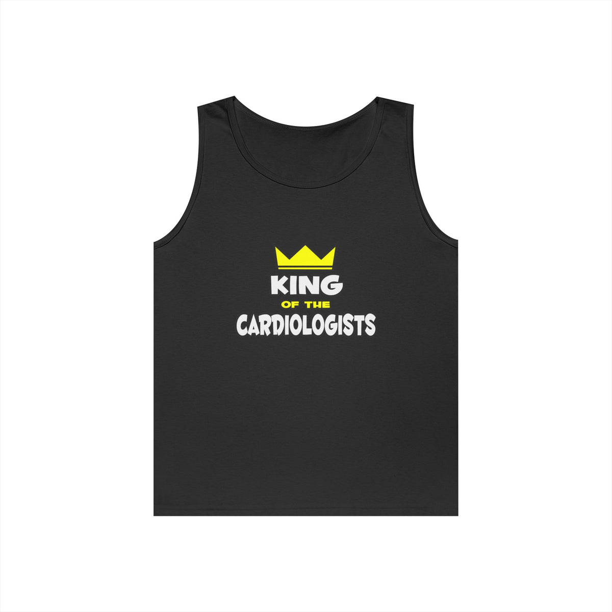 King of the Cardiologists - Unisex Heavy Cotton Tank Top
