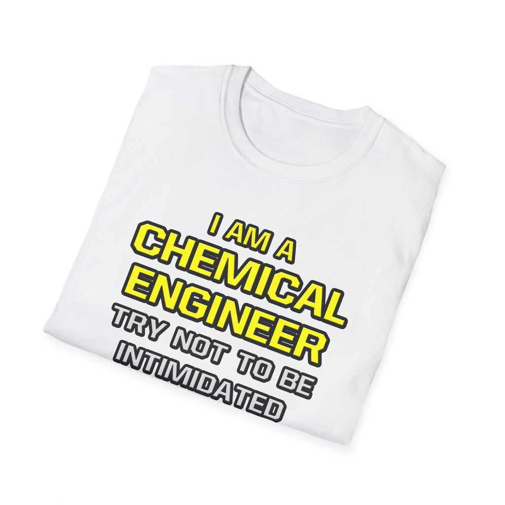 Chemical Engineer...Superior Intelligence - Unisex Softstyle T-Shirt