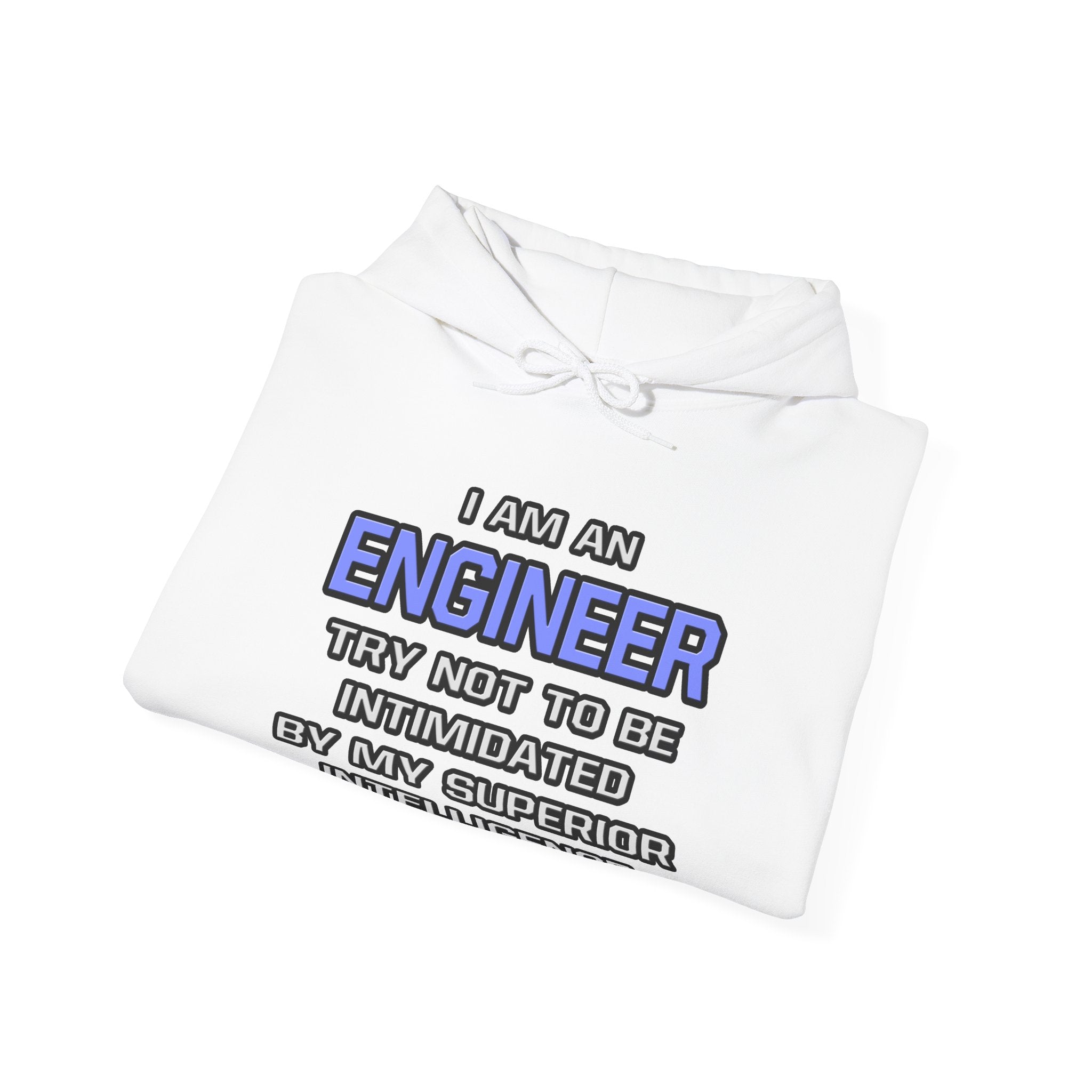 Engineer Joke ... Superior Intelligence - Unisex Heavy Blend™ Hooded Sweatshirt