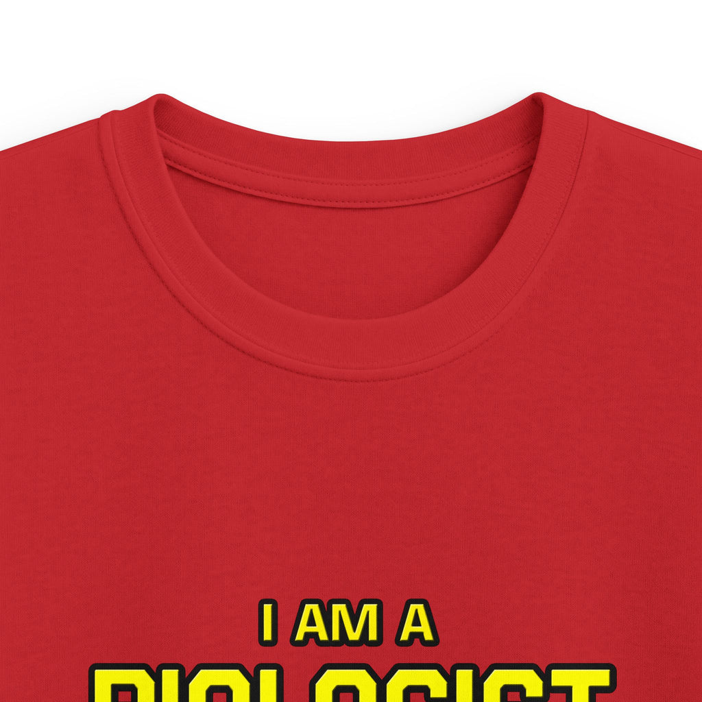 Biologist...Superior Intelligence - Kids Softstyle Tee