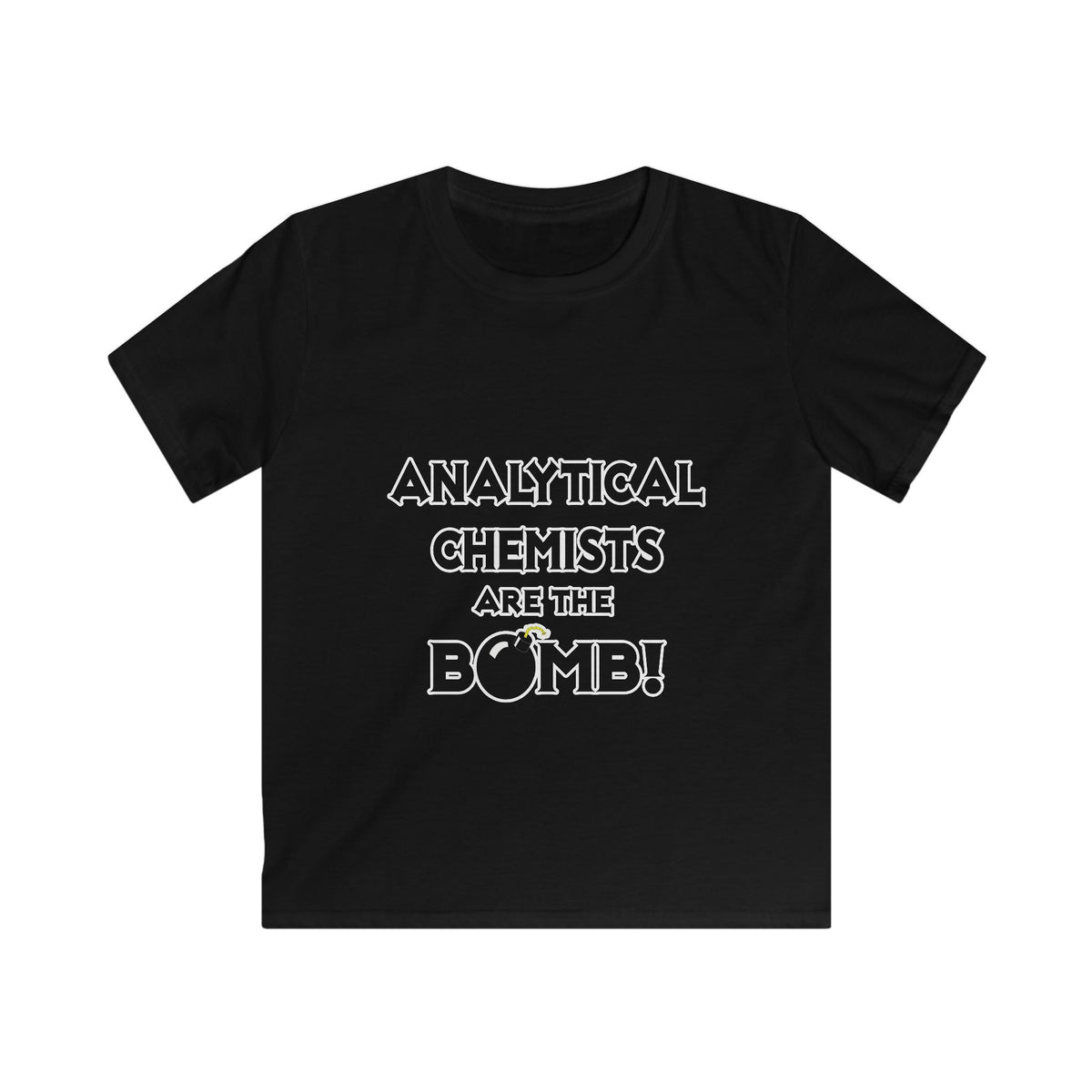 Analytical Chemists Are The Bomb! - Kids Softstyle Tee