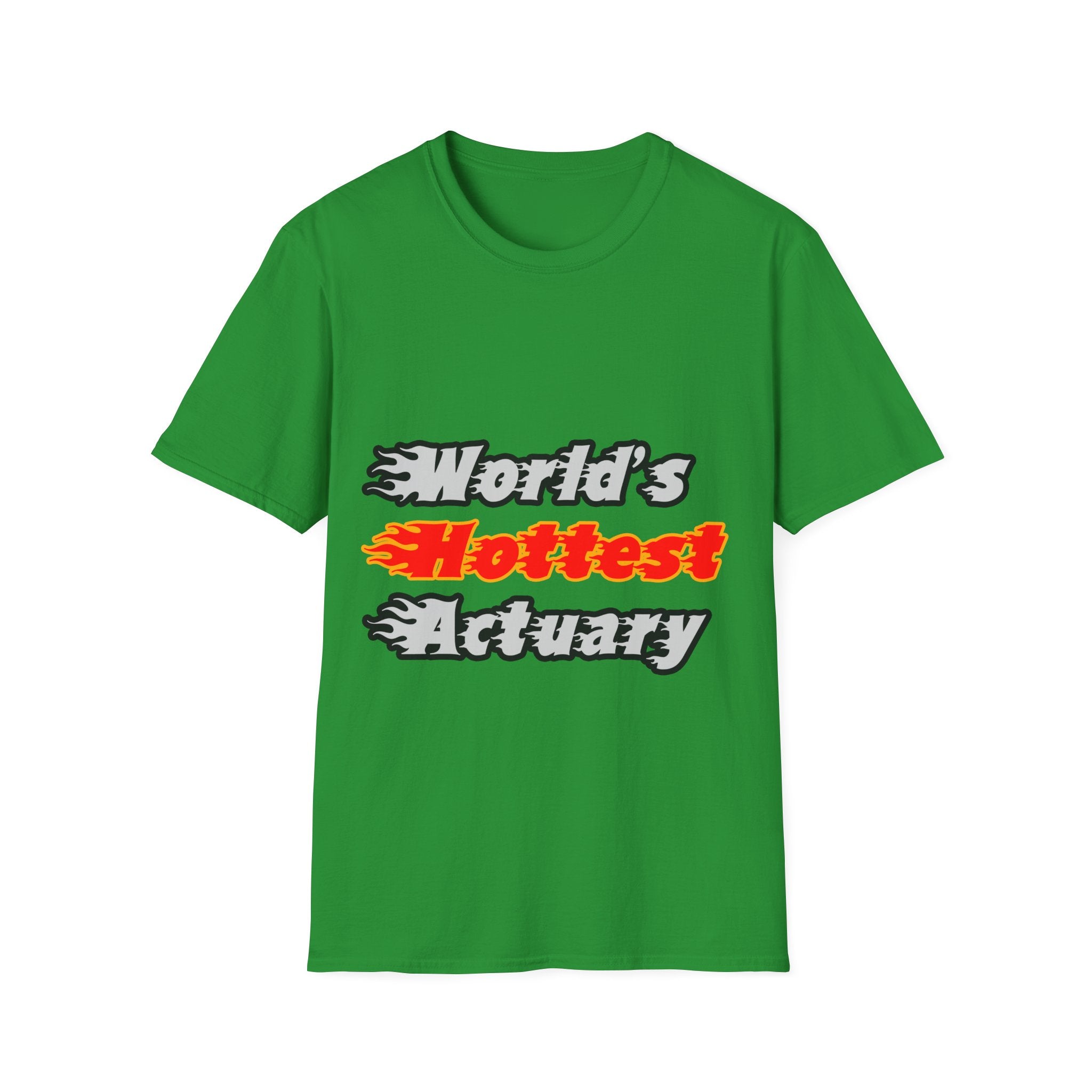 World's Hottest Actuary - Unisex Softstyle T-Shirt