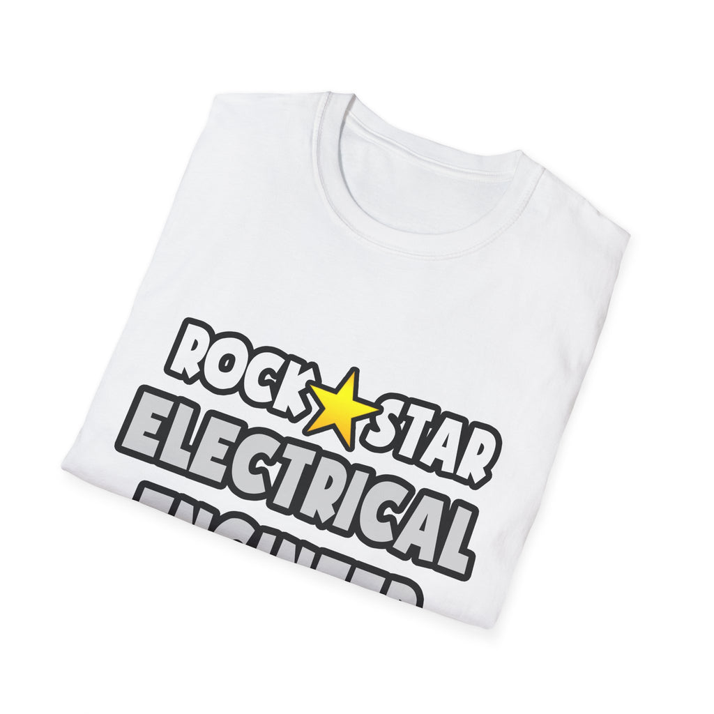 Rock Star Electrical Engineer - Unisex Softstyle T-Shirt