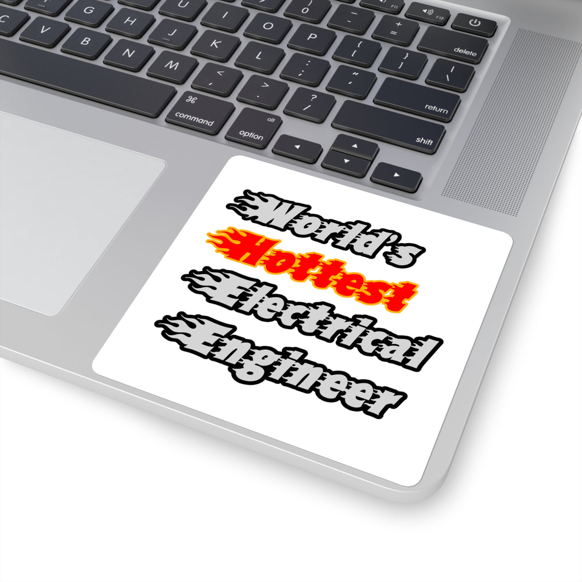 World's Hottest Electrical Engineer - Square Stickers