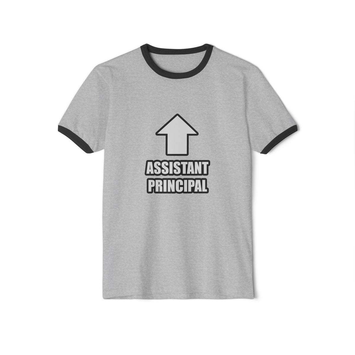 Arrow Assistant Principal - Unisex Cotton Ringer T-Shirt