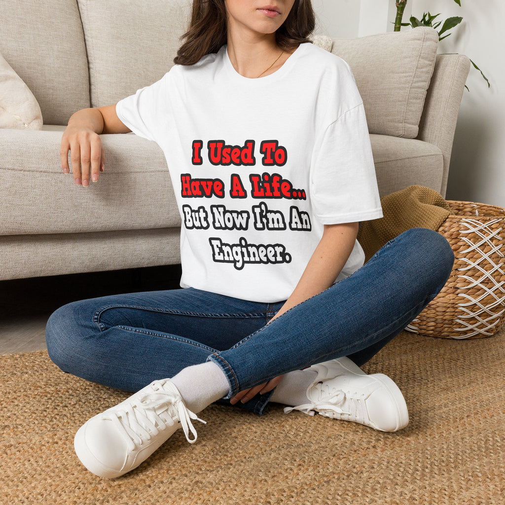 I Used to Have a Life...Engineer - Unisex Softstyle T-Shirt