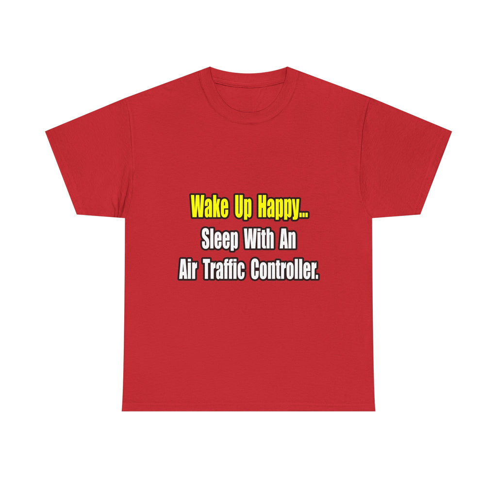 Sleep With An Air Traffic Controller - Unisex Heavy Cotton Tee