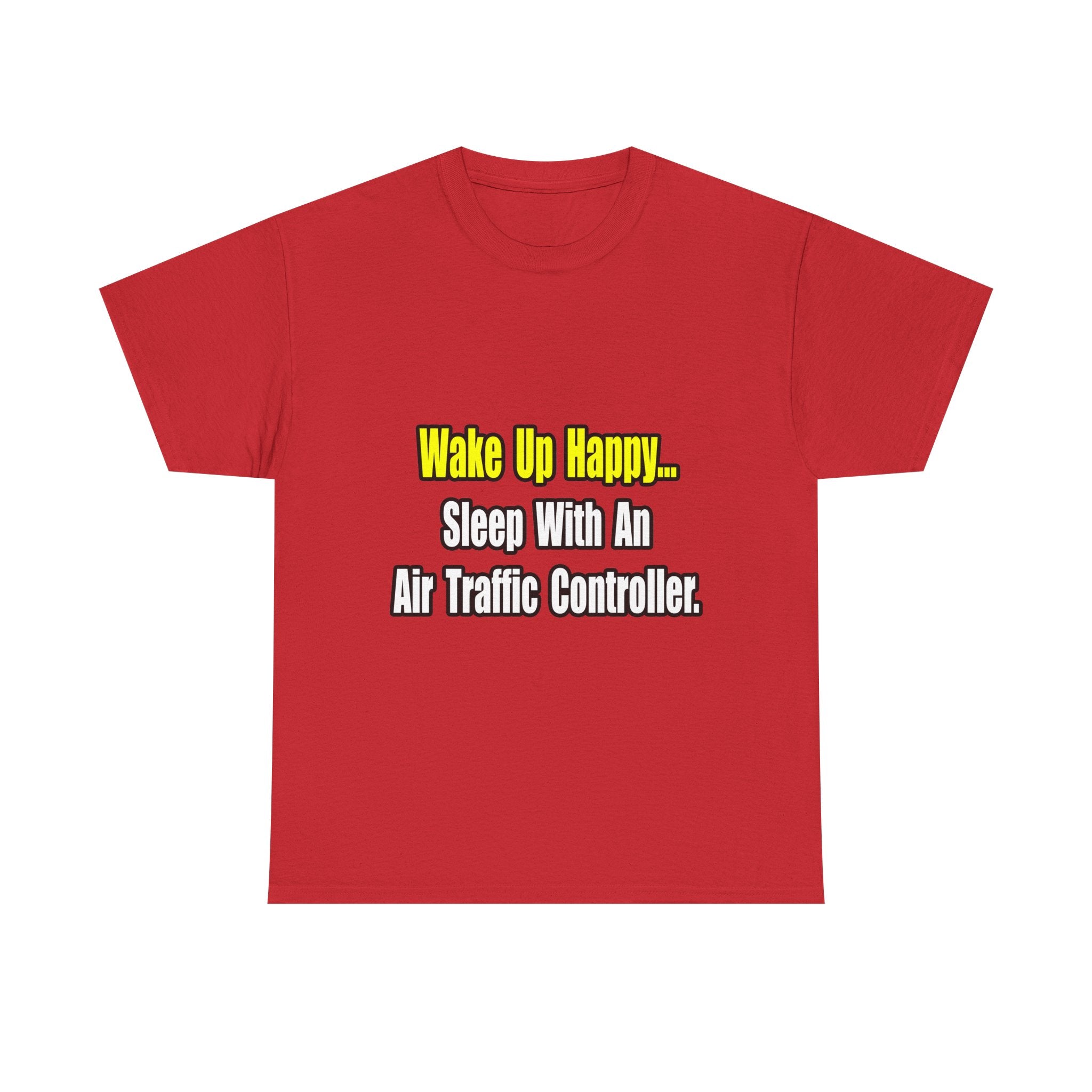 Sleep With An Air Traffic Controller - Unisex Heavy Cotton Tee
