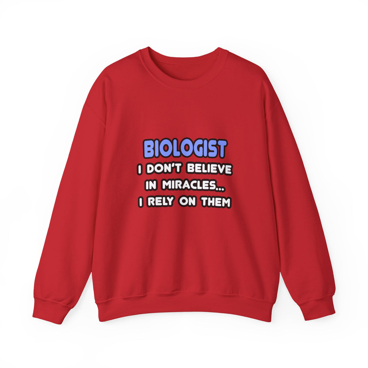 Miracles and Biologists - Unisex Heavy Blend™ Crewneck Sweatshirt