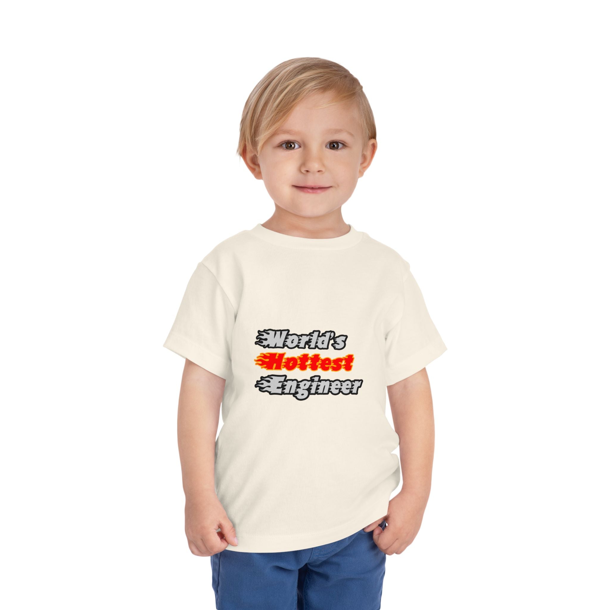 World's Hottest Engineer - Toddler Short Sleeve Tee