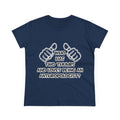 Two Thumbs and Loves Being an Anthropologist - Women's Midweight Cotton Tee