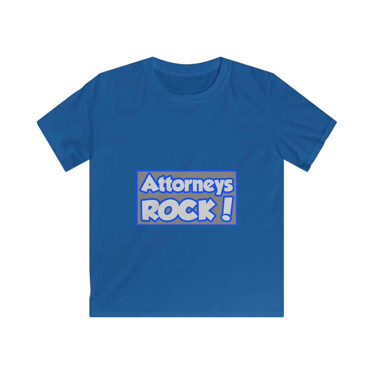 Attorneys Rock! - Kids Softstyle Tee
