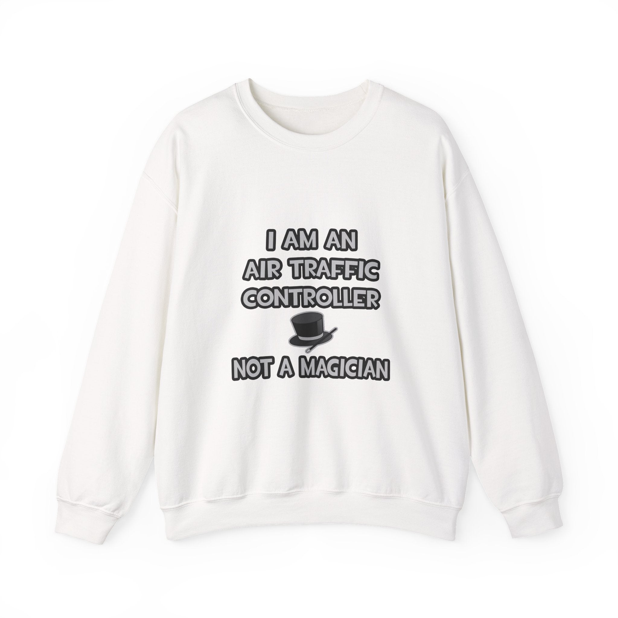 Air Traffic Controller ... Not A Magician - Unisex Heavy Blend™ Crewneck Sweatshirt
