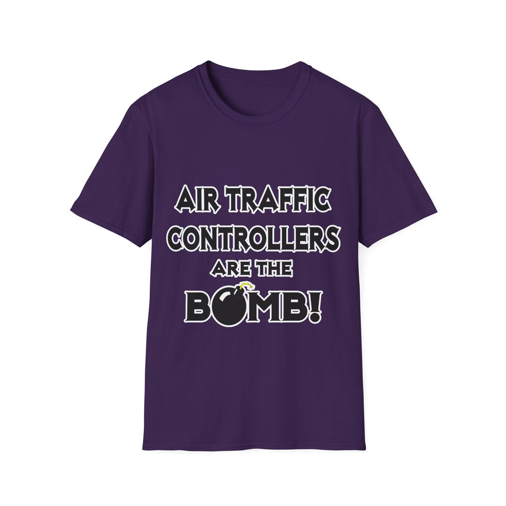 Air Traffic Controllers Are The Bomb! - Unisex Softstyle T-Shirt