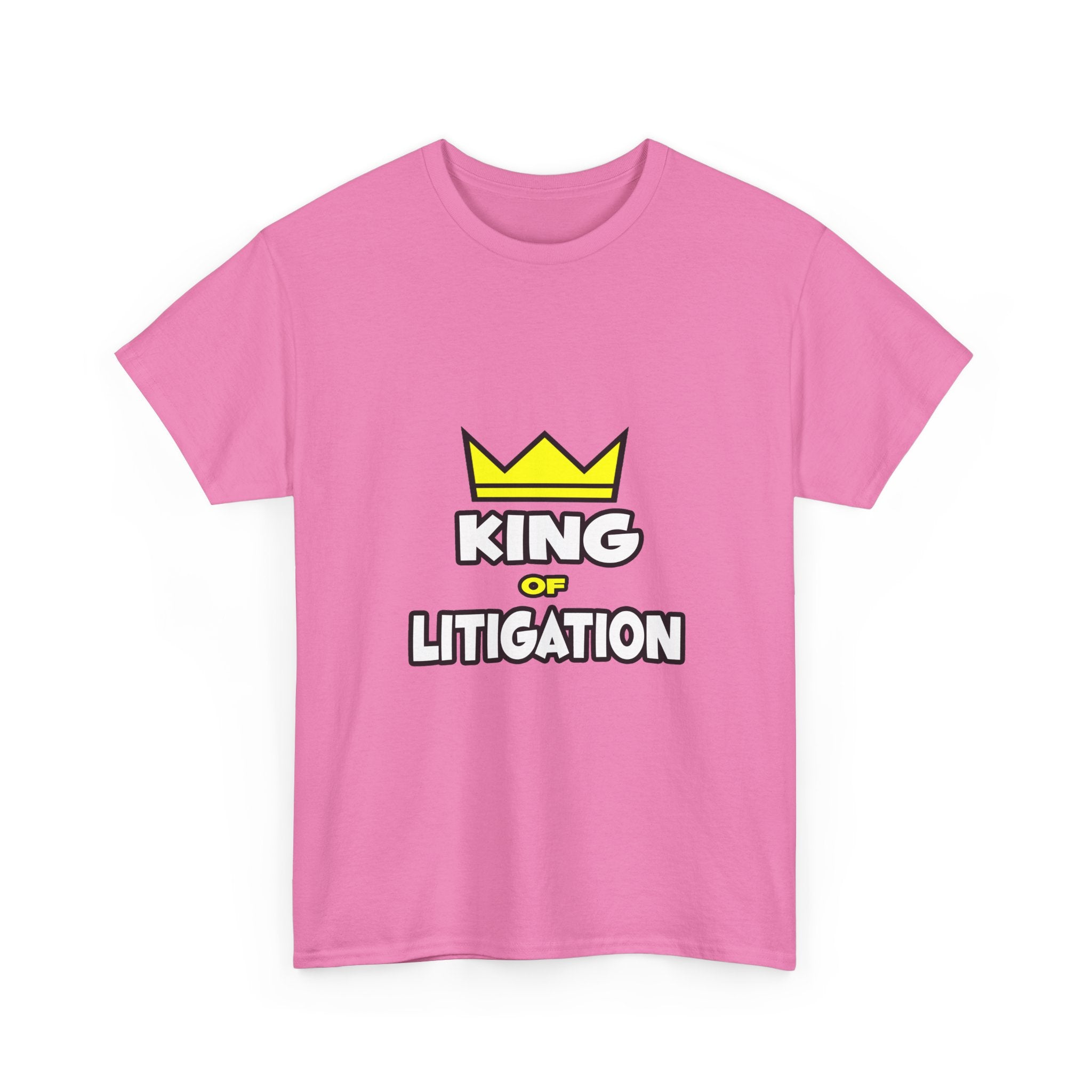 King of Litigation - Unisex Heavy Cotton Tee