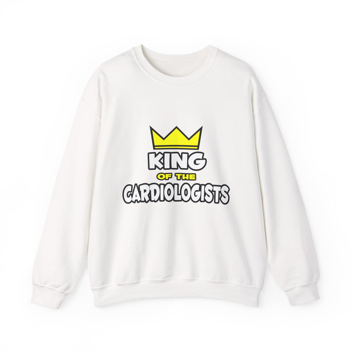 King of the Cardiologists - Unisex Heavy Blend™ Crewneck Sweatshirt