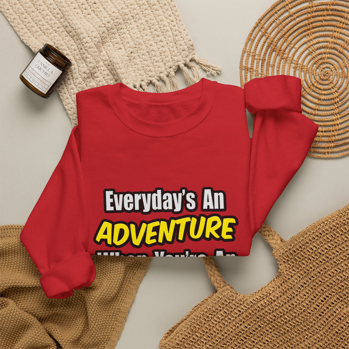 Everyday's An Adventure .. Allergist - Unisex Heavy Blend™ Crewneck Sweatshirt