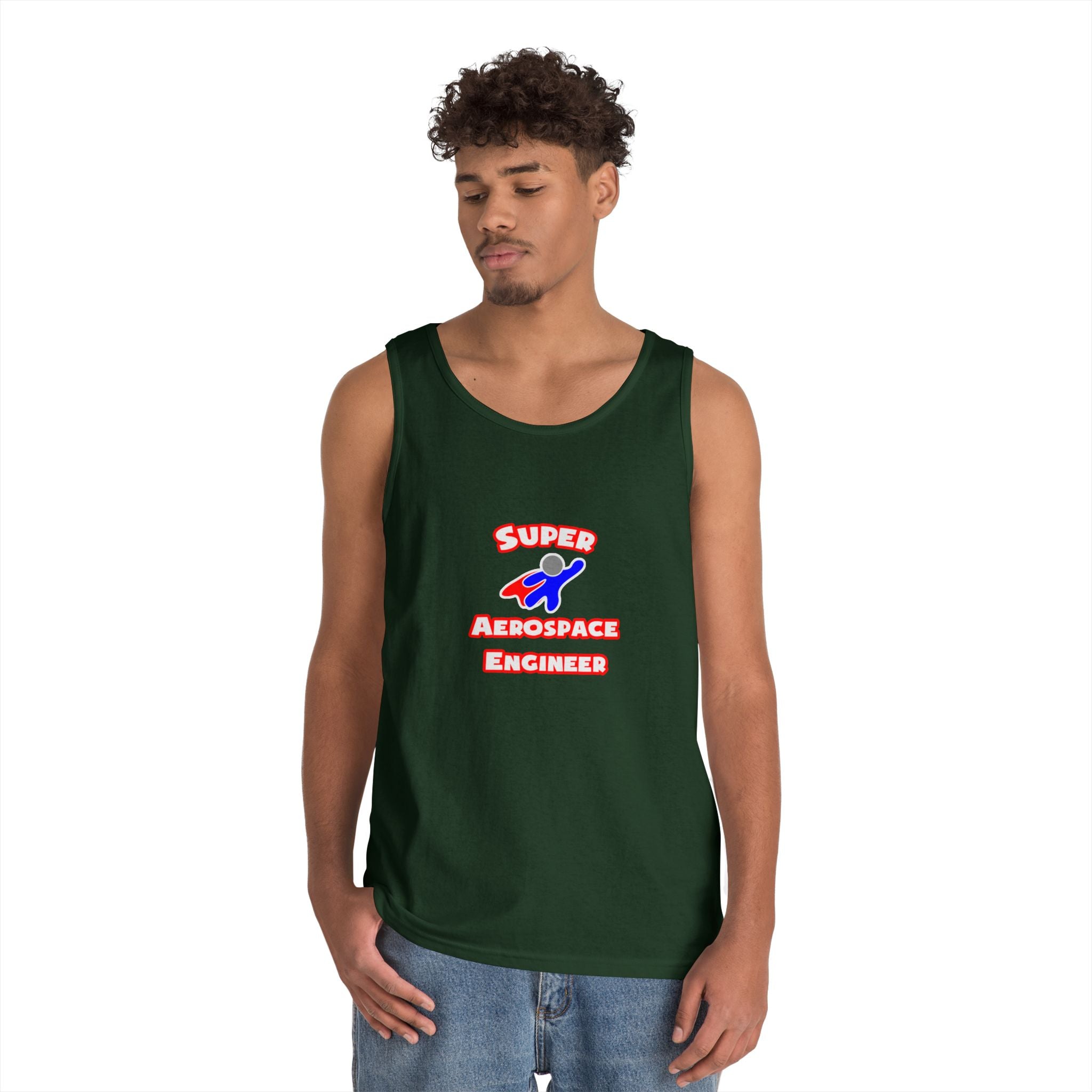 Super Aerospace Engineer - Unisex Heavy Cotton Tank Top