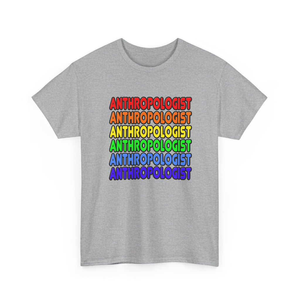 Rainbow Anthropologist - Unisex Heavy Cotton Tee