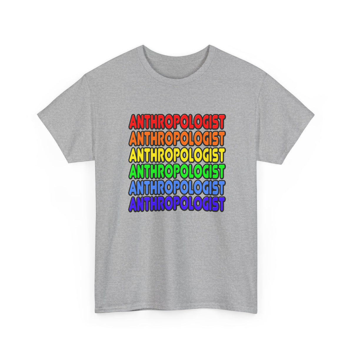 Rainbow Anthropologist - Unisex Heavy Cotton Tee