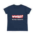 WWBD...What Would a Bartender Do - Women's Midweight Cotton Tee