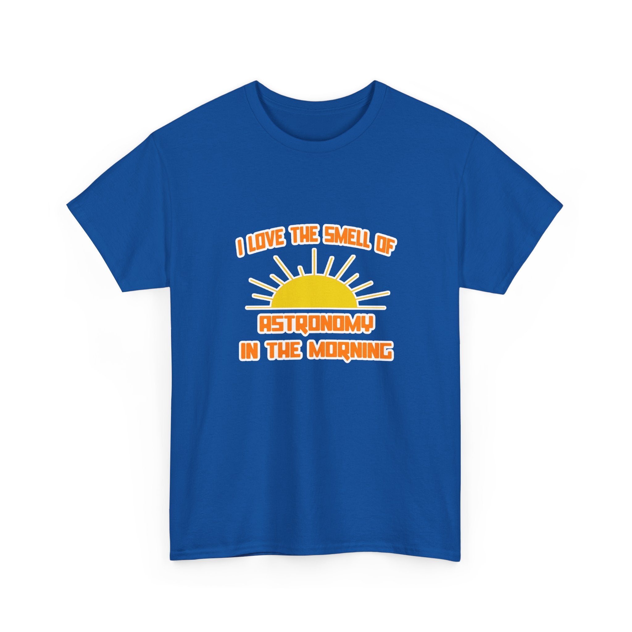 Smell of Astronomy in the Morning - Unisex Heavy Cotton Tee
