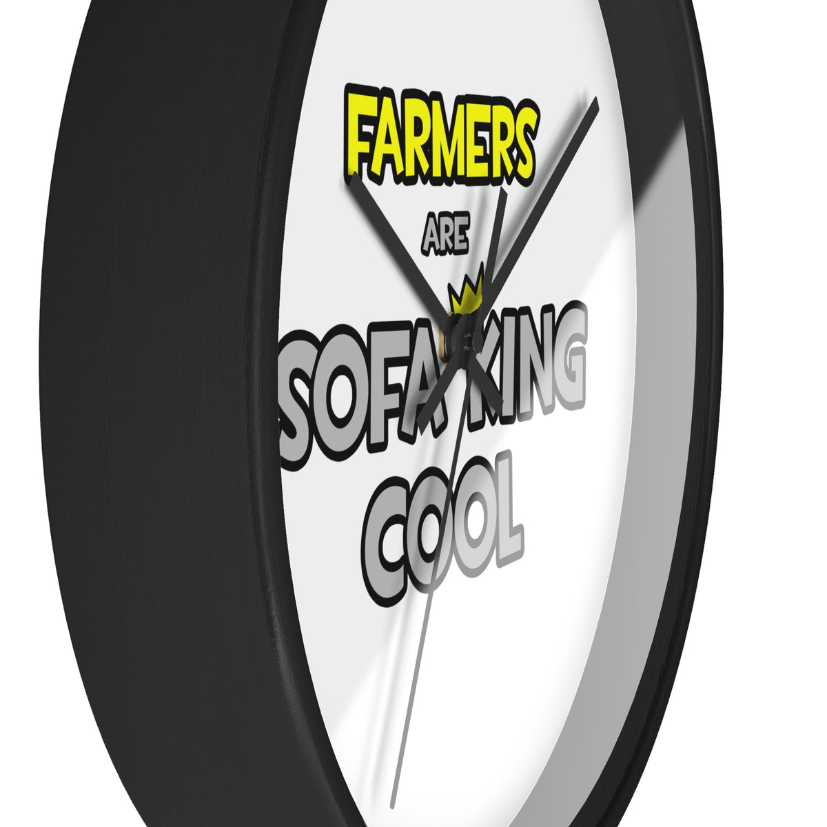 Farmers Are Sofa King Cool - Wall Clock