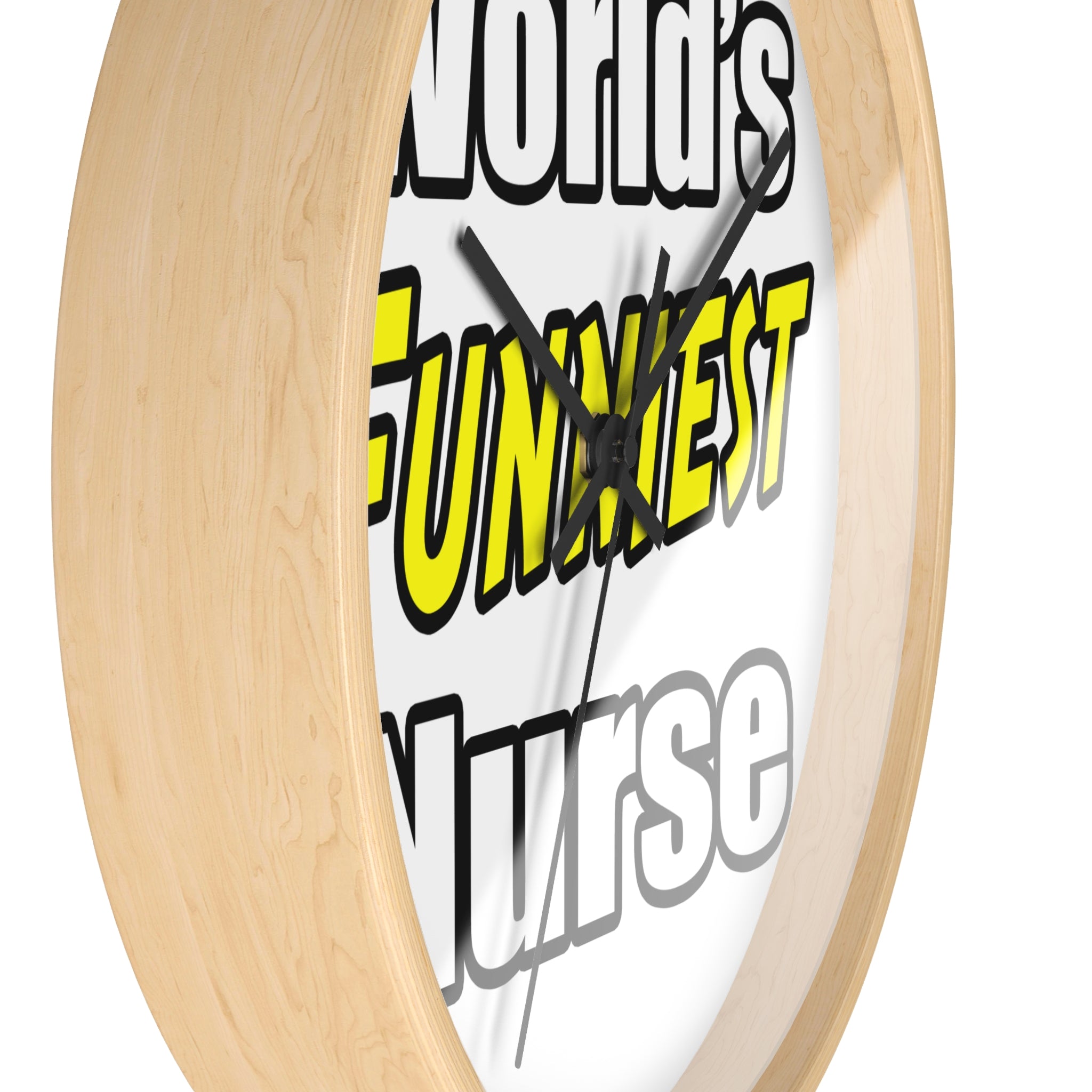 World's Funniest Nurse - Wall Clock