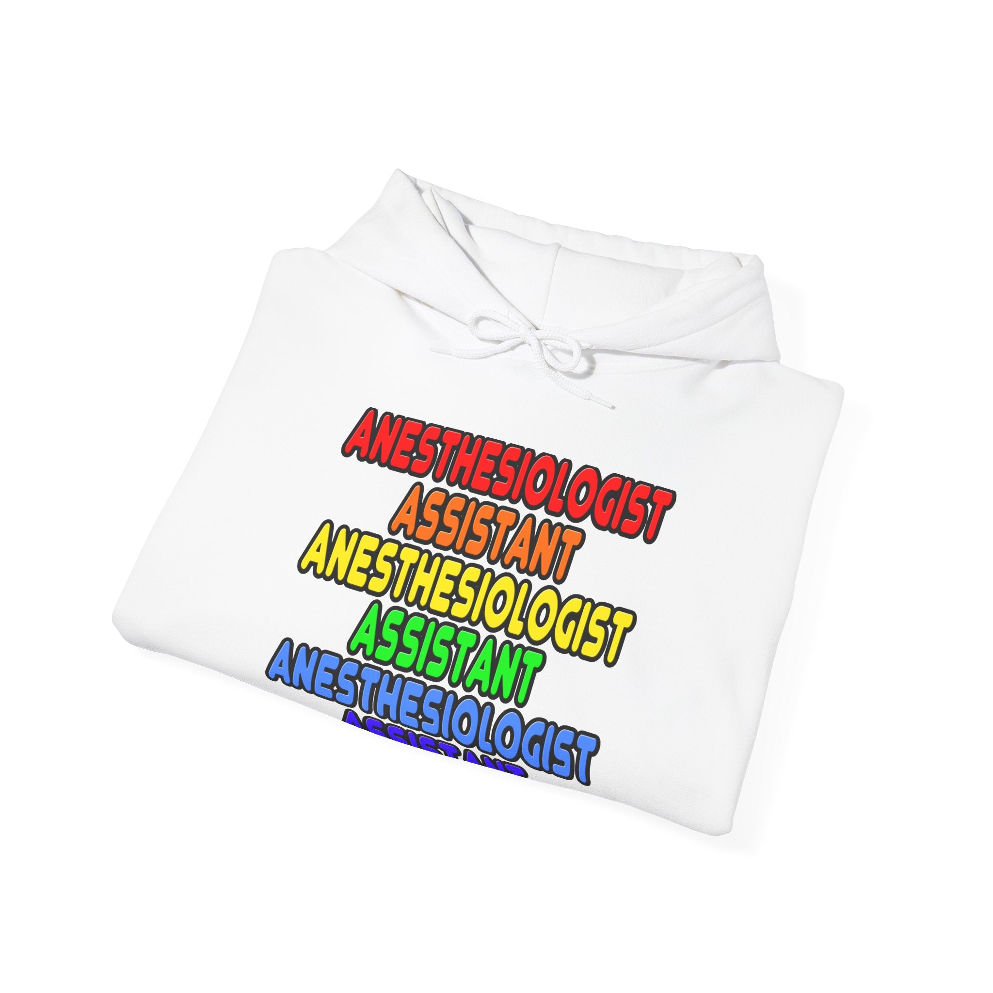 Rainbow Anesthesiologist Assistant - Unisex Heavy Blend™ Hooded Sweatshirt