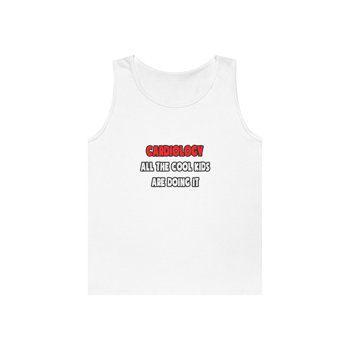 Funny Cardiologist Shirts and Gifts - Unisex Heavy Cotton Tank Top