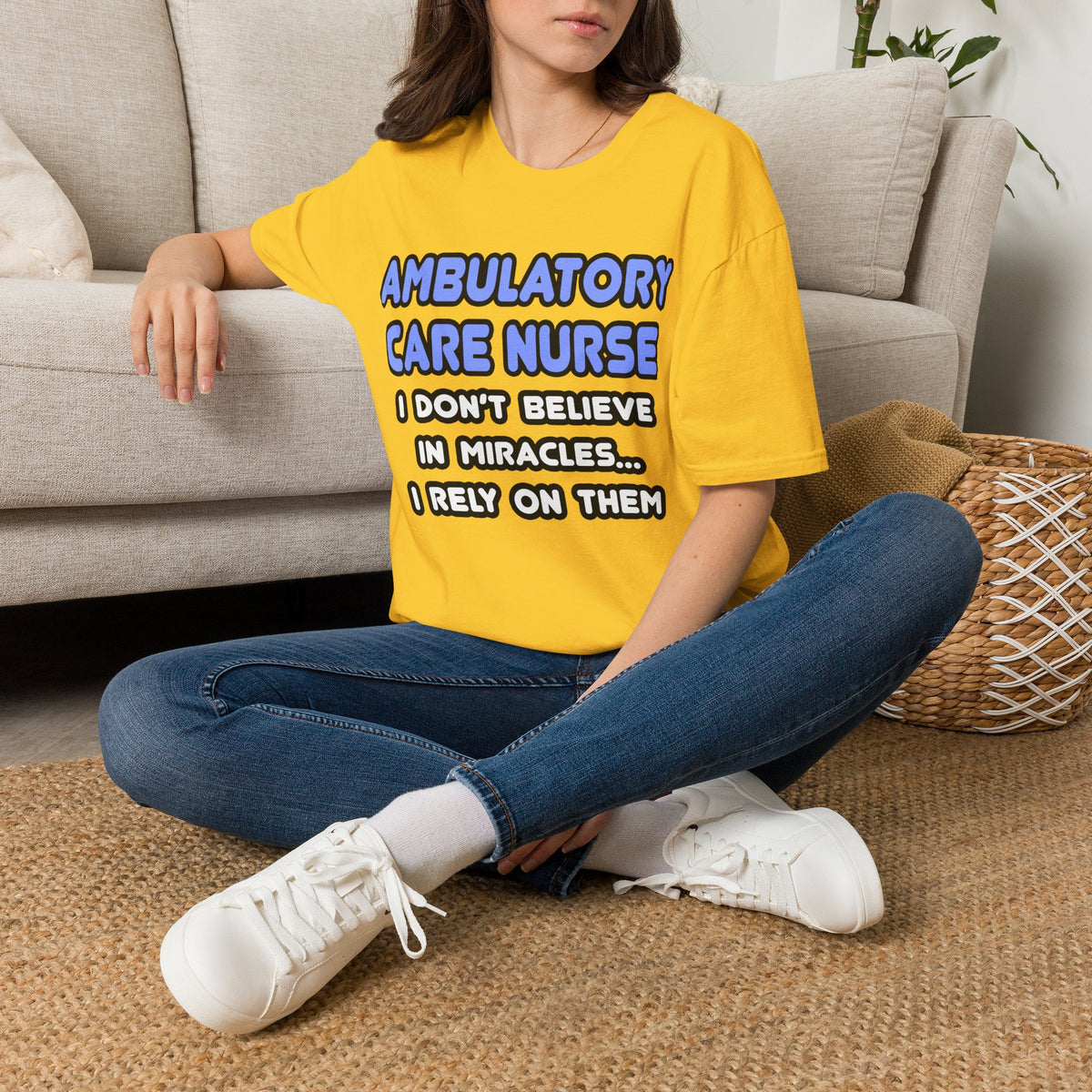 Miracles and Ambulatory Care Nurses - Unisex Softstyle T-Shirt