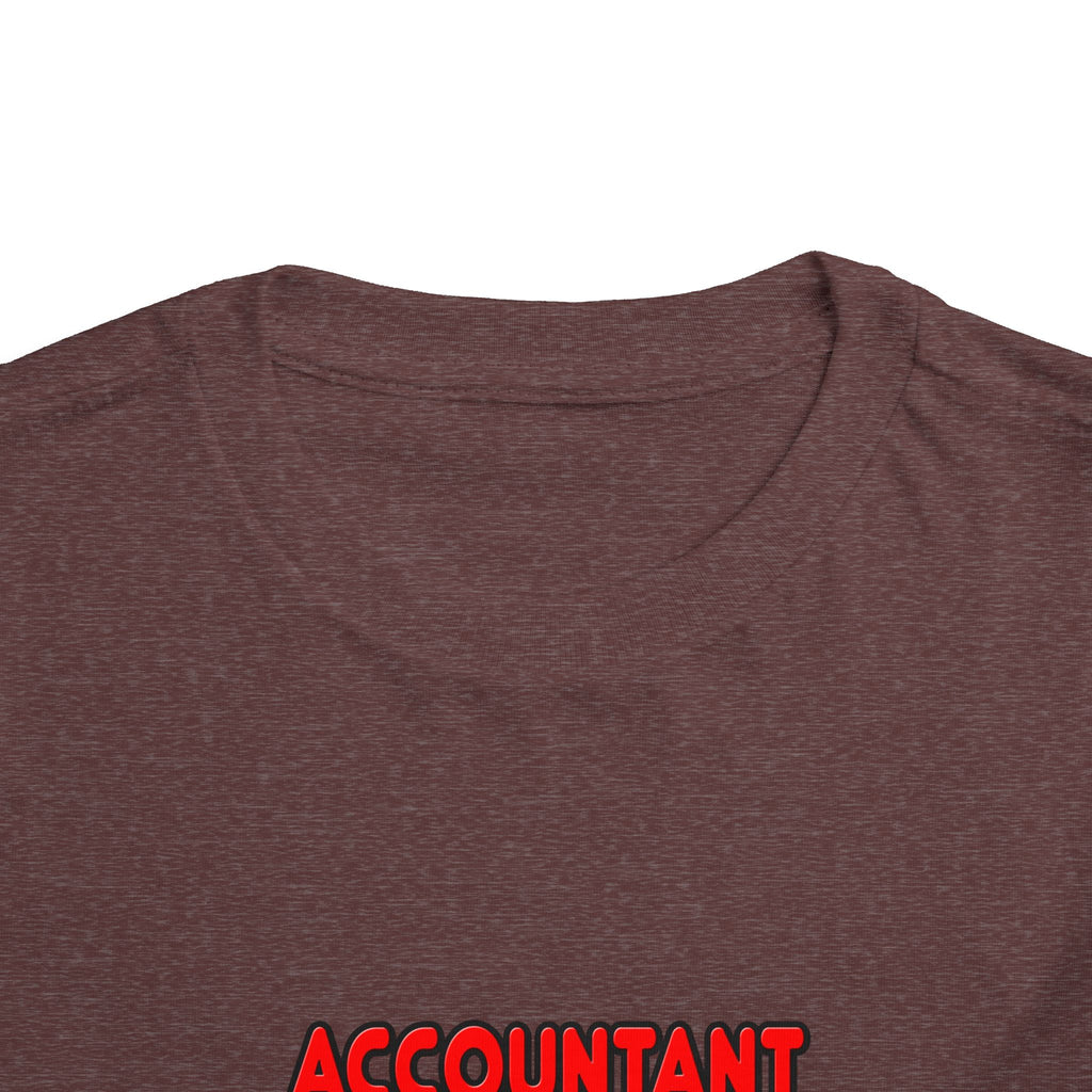 Rainbow Accountant - Toddler Short Sleeve Tee