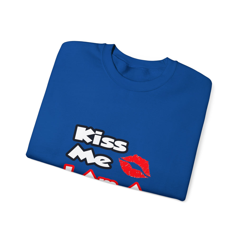 Kiss Me...I Am A Nurse - Unisex Heavy Blend™ Crewneck Sweatshirt