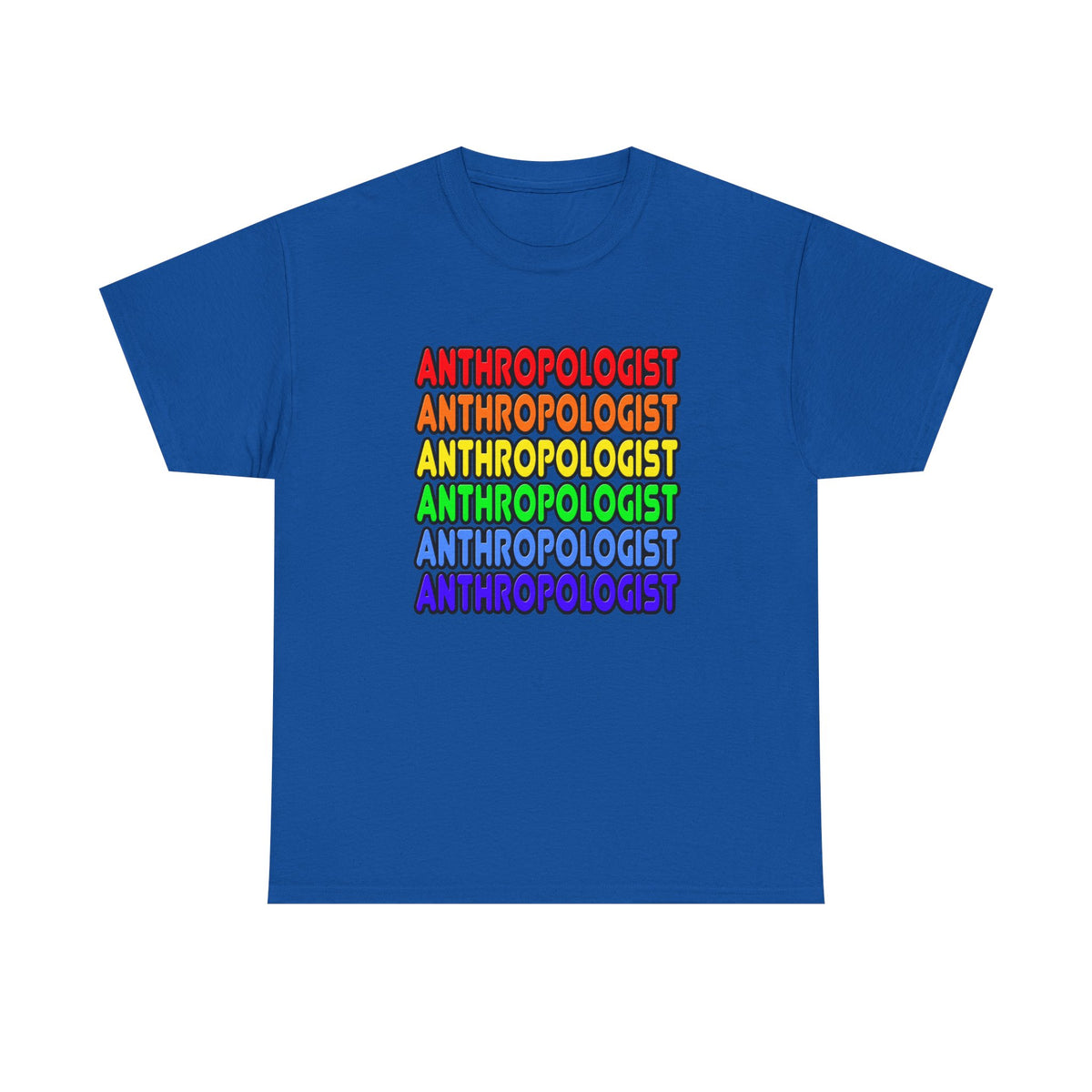 Rainbow Anthropologist - Unisex Heavy Cotton Tee