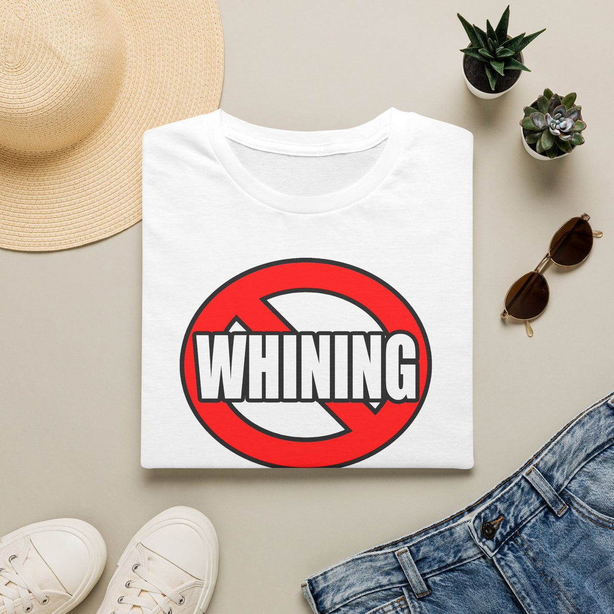 No Whining In Flight Nursing - Unisex Softstyle T-Shirt