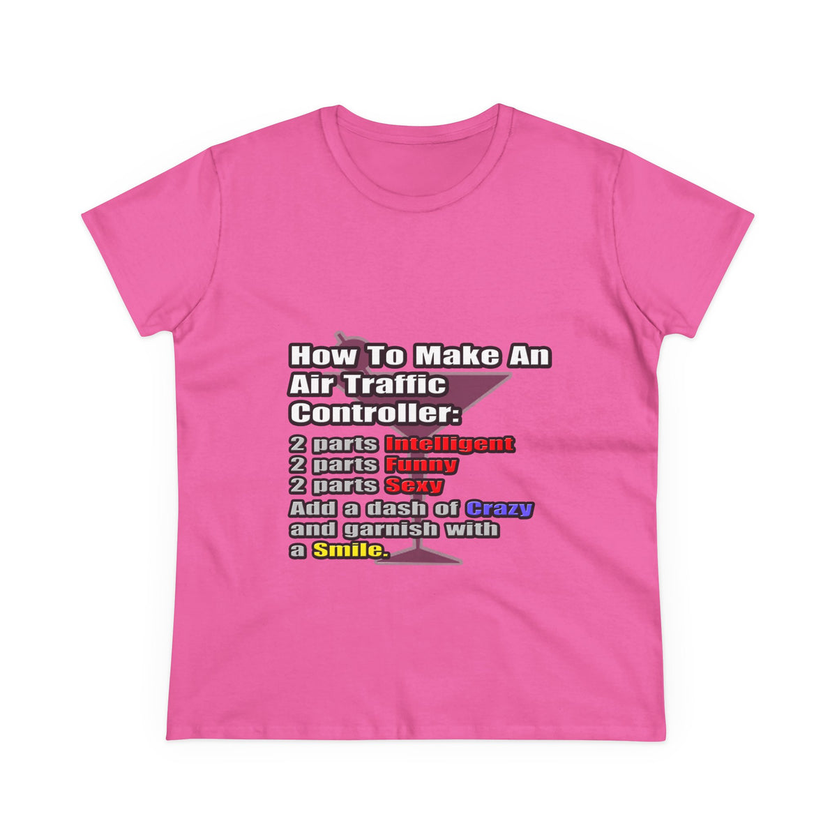 How To Make an Air Traffic Controller - Women's Midweight Cotton Tee