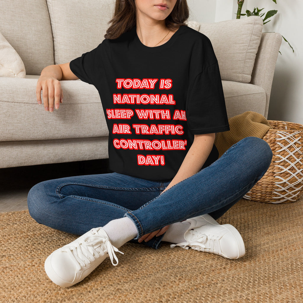 National 'Sleep With an Air Traffic Controller' Day - Unisex Softstyle T-Shirt
