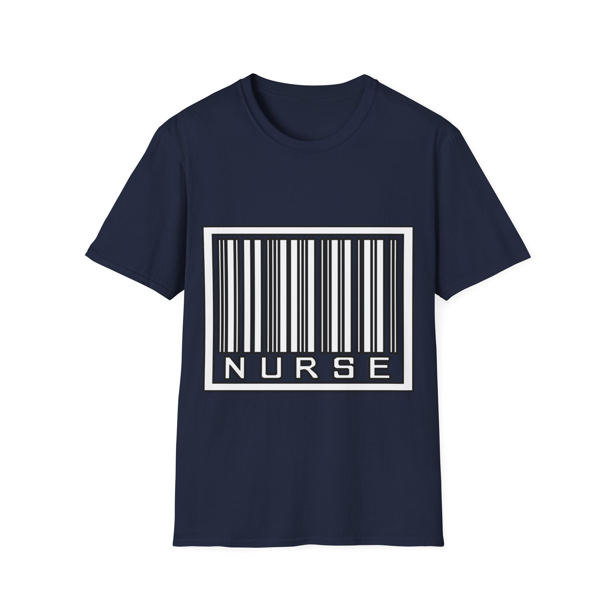 Barcode Nurse - Unisex Softstyle T-Shirt