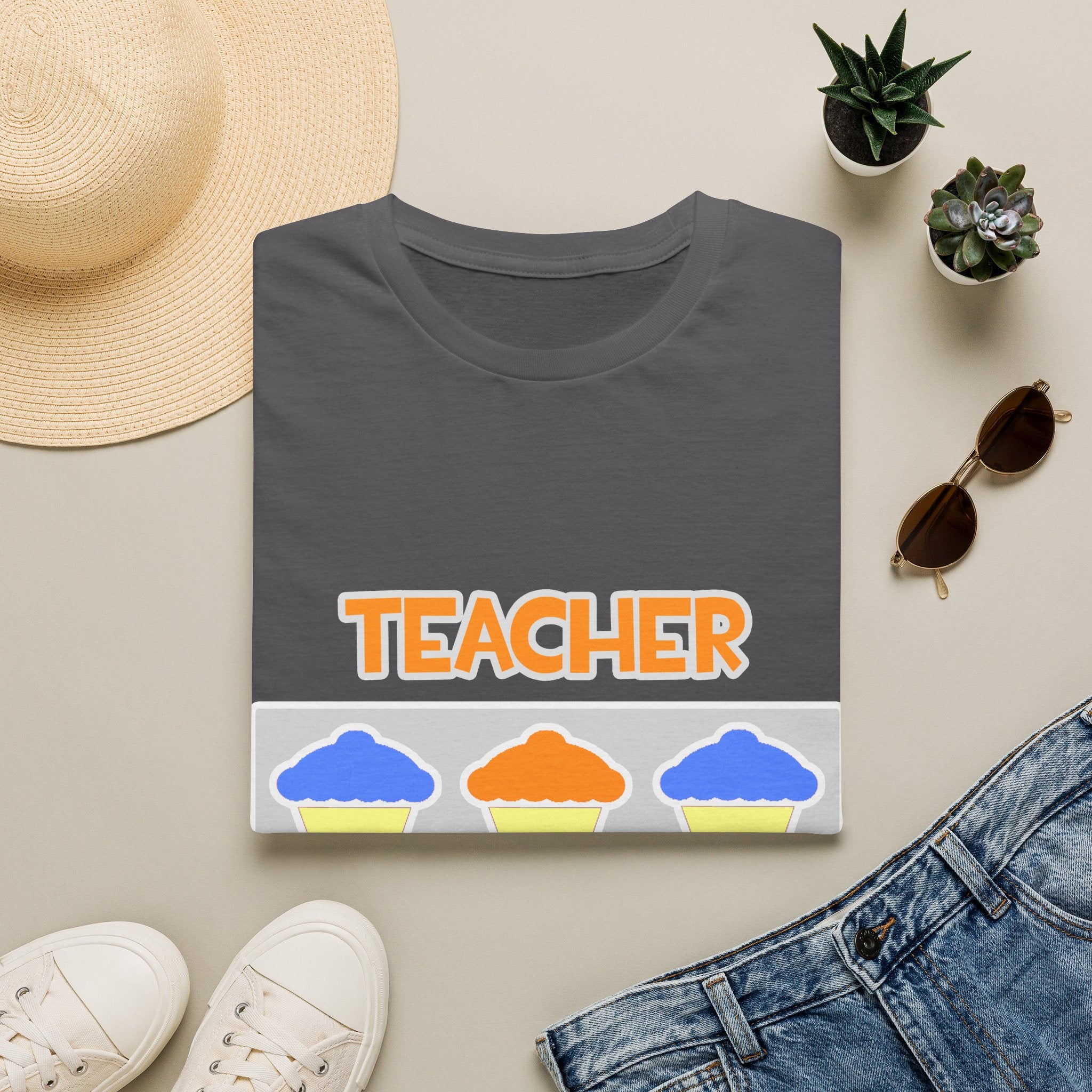 Teacher ... Will Work For Cupcakes - Unisex Softstyle T-Shirt