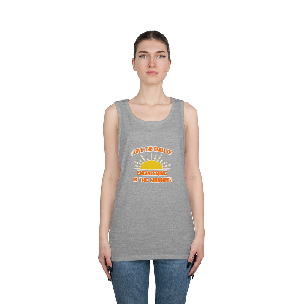 Smell of Engineering in the Morning - Unisex Heavy Cotton Tank Top