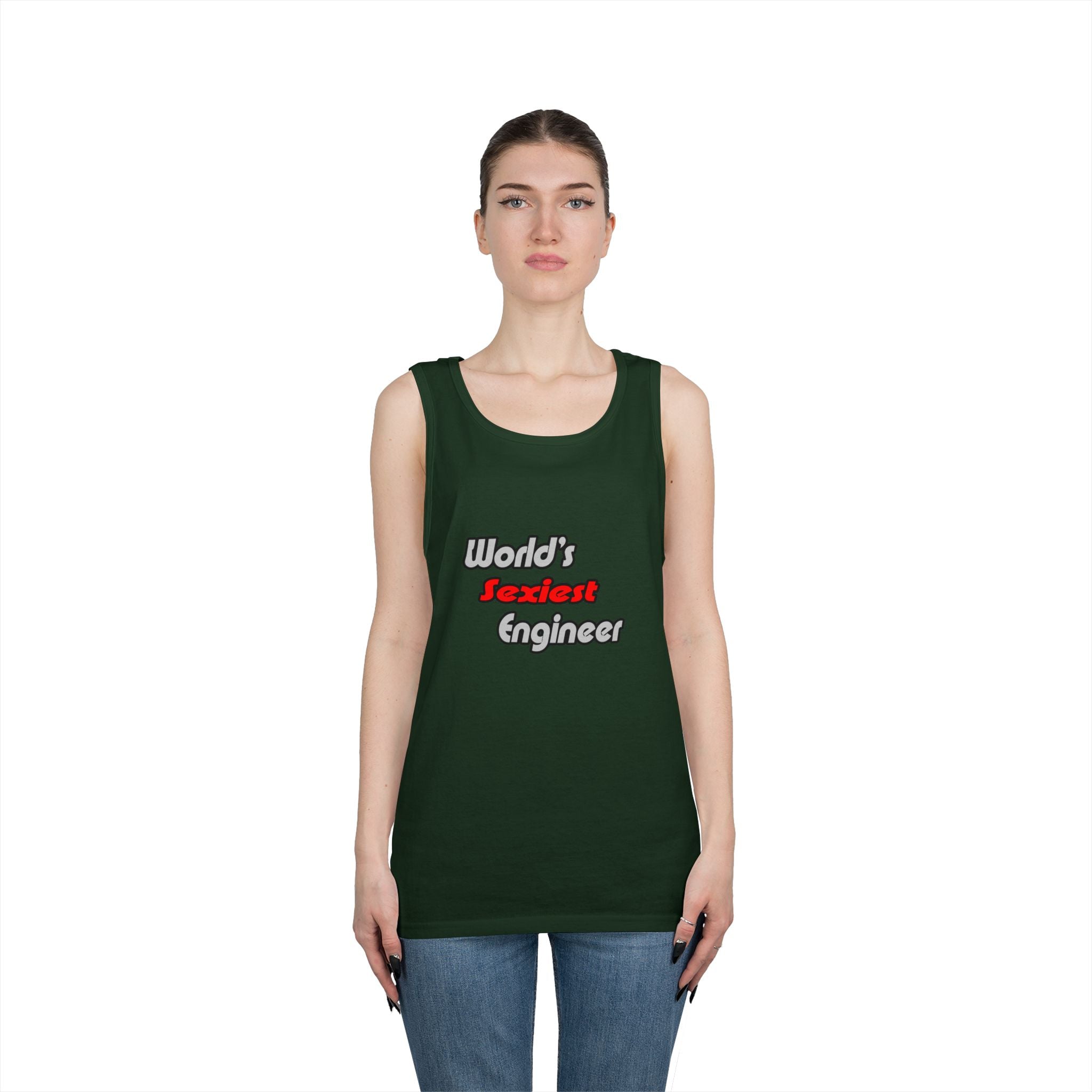 World's Sexiest Engineer - Unisex Heavy Cotton Tank Top