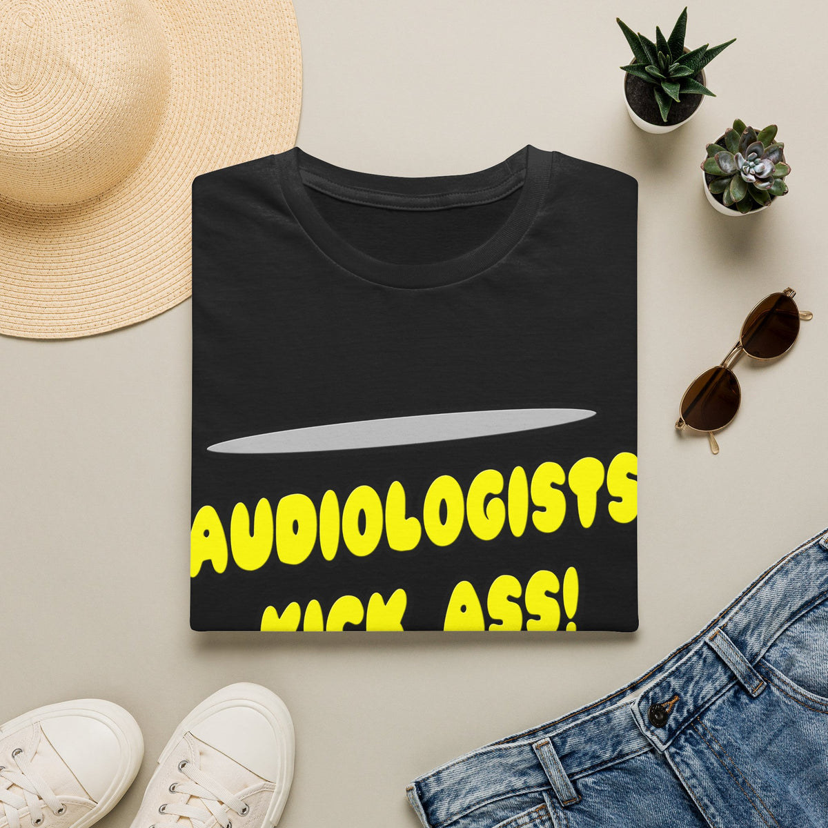 Audiologists Kick Ass! - Unisex Softstyle T-Shirt