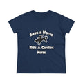Save a Horse, Ride a Cardiac Nurse - Women's Midweight Cotton Tee