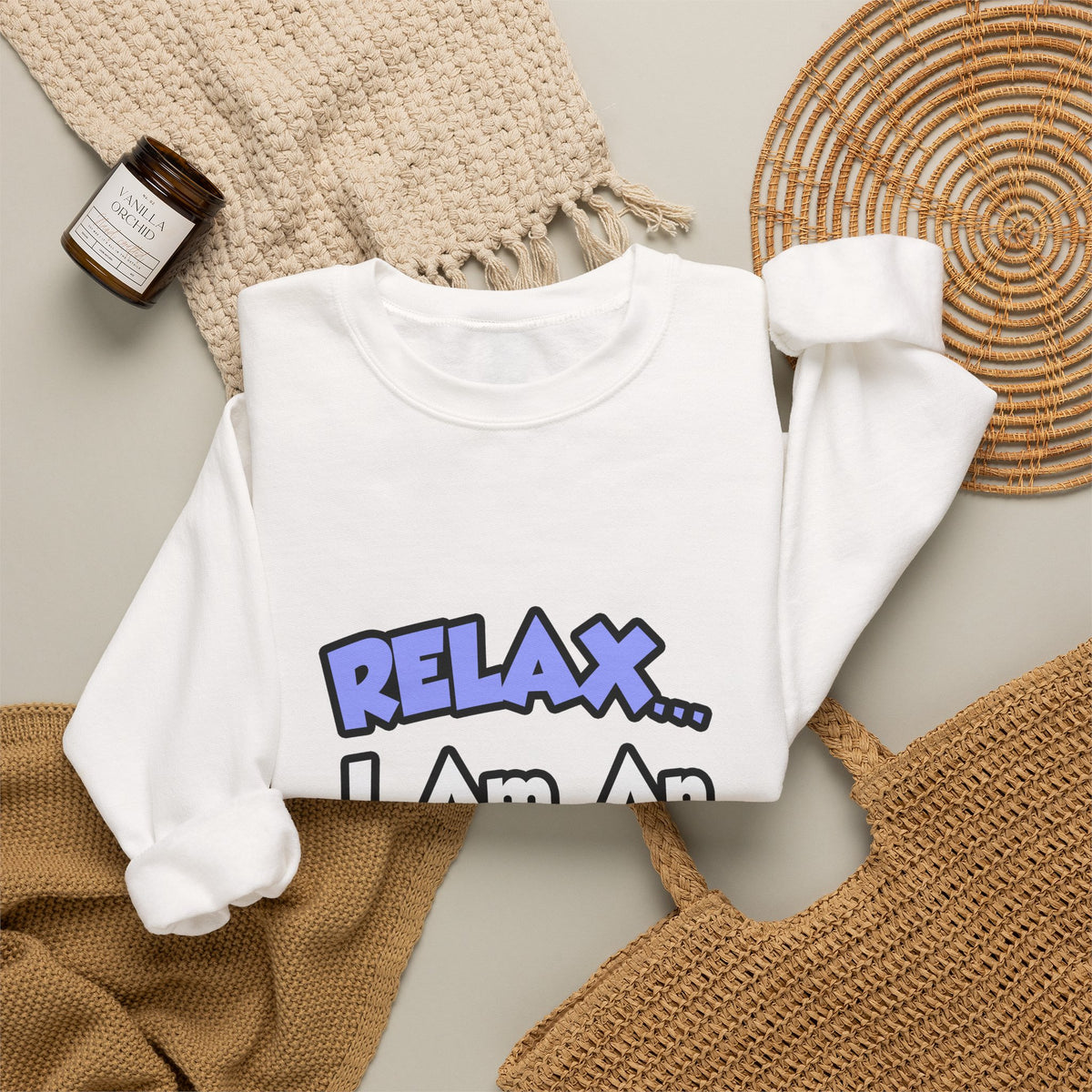 Relax...I'm An Astronomer - Unisex Heavy Blend™ Crewneck Sweatshirt