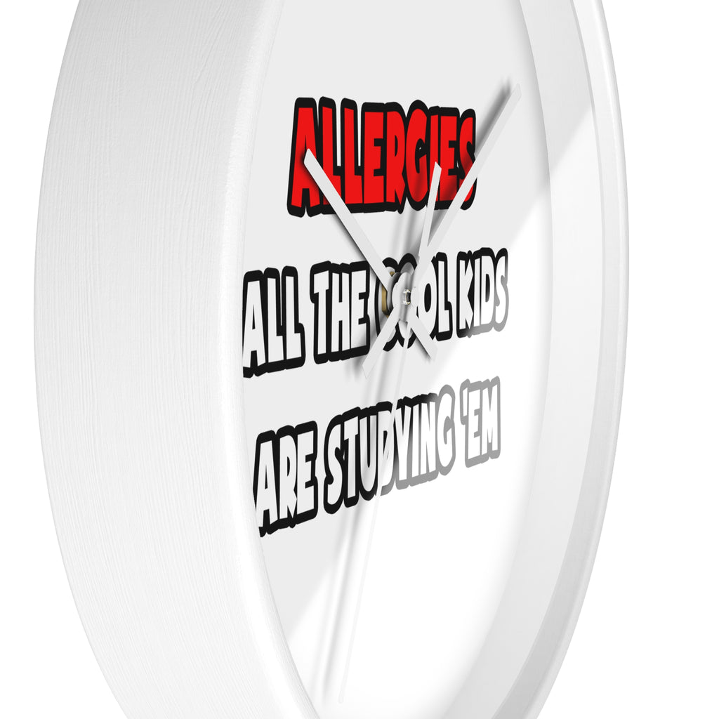 Funny Allergist Shirts and Gifts - Wall Clock