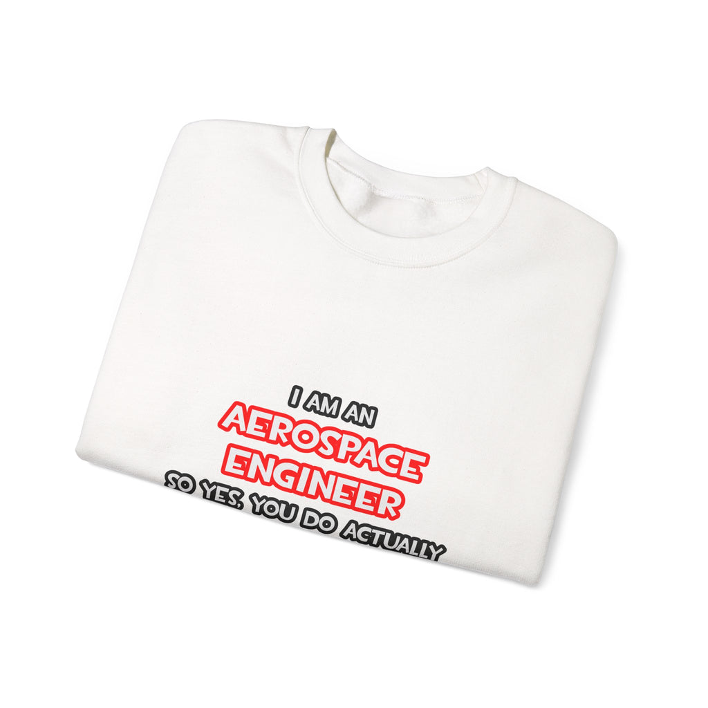 Rocket Scientist .. Funny Aerospace Engineer - Unisex Heavy Blend™ Crewneck Sweatshirt