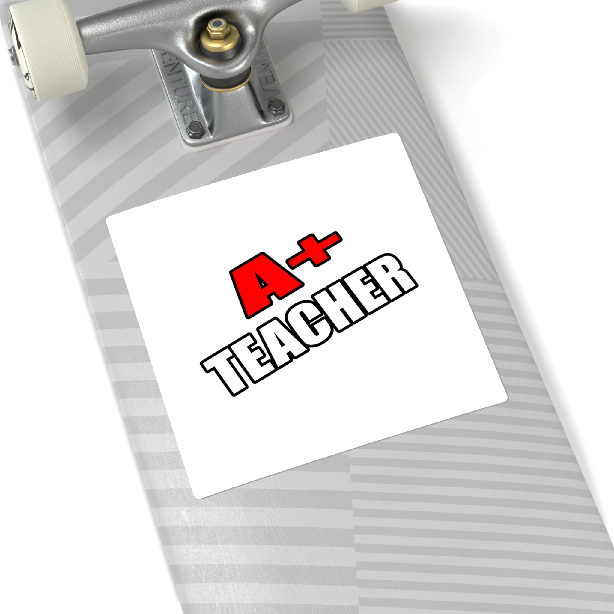 a plus teacher - Square Stickers