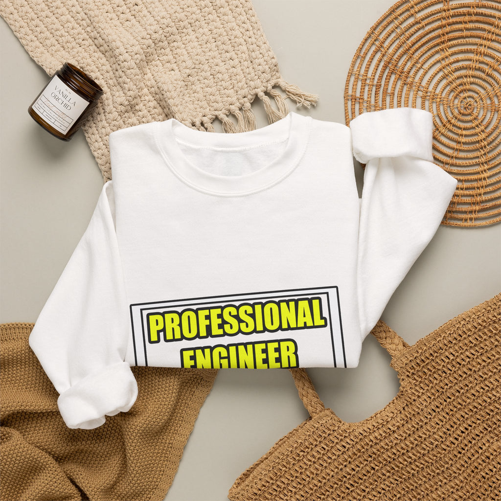 Professional Engineer...Don't Try This At Home - Unisex Heavy Blend™ Crewneck Sweatshirt