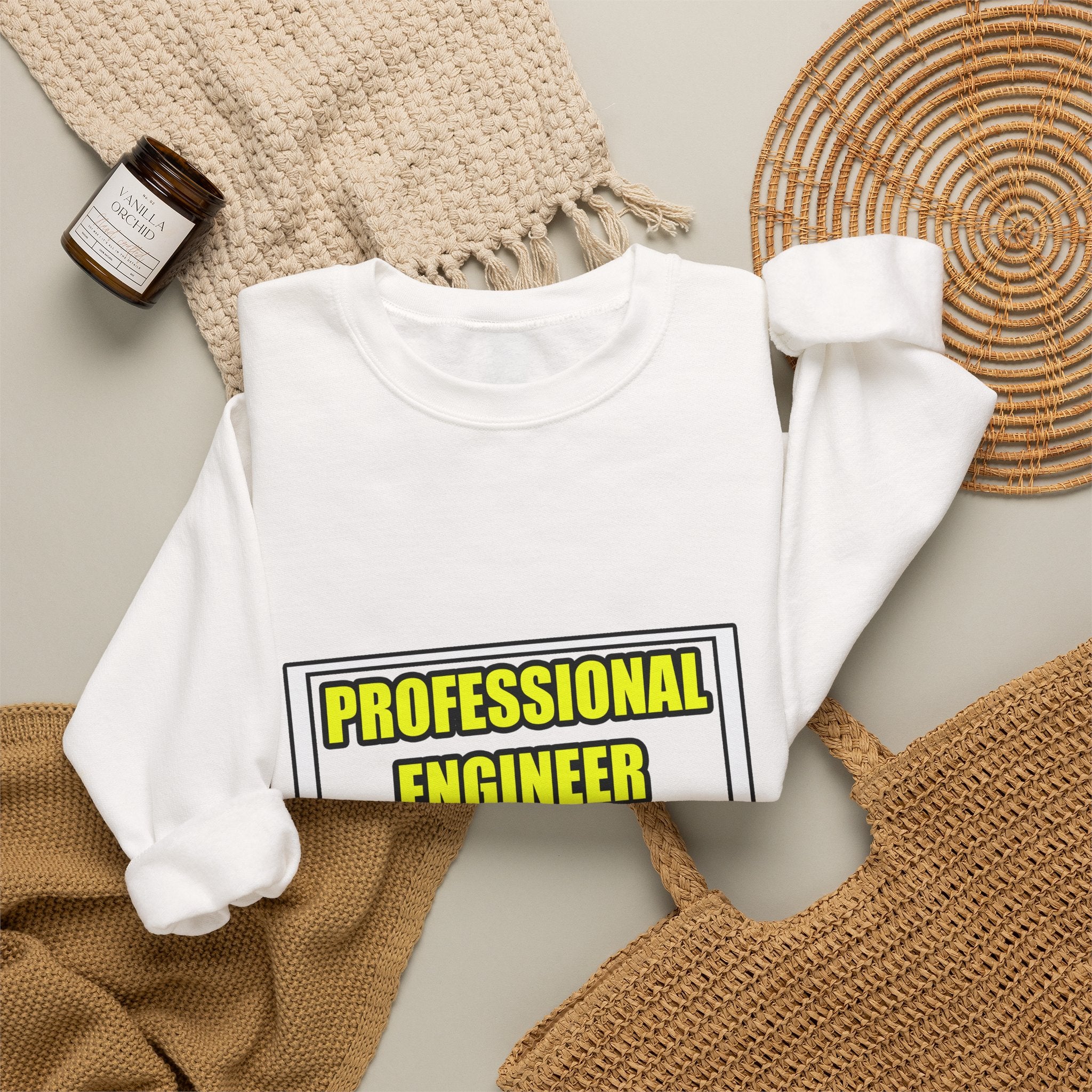 Professional Engineer...Don't Try This At Home - Unisex Heavy Blend™ Crewneck Sweatshirt