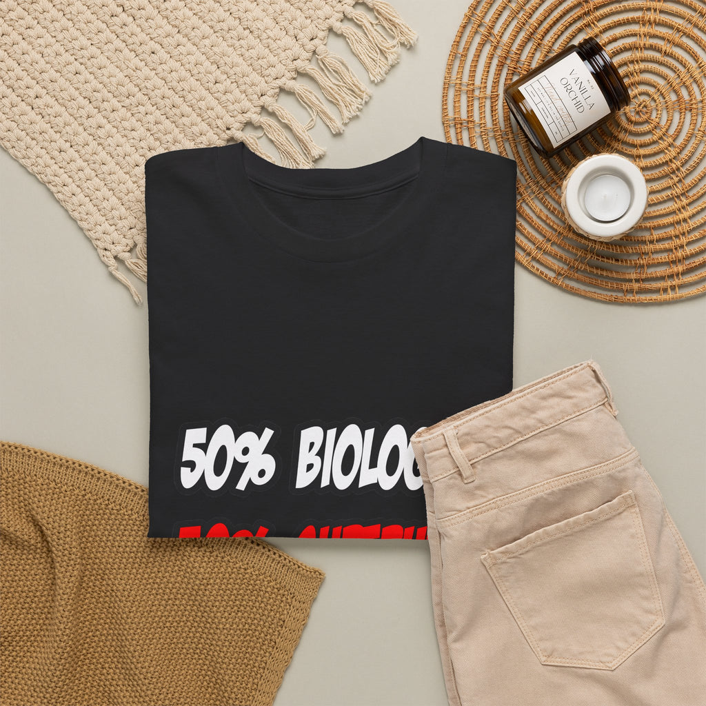 Half Biologist...Half Superhero - Unisex Heavy Cotton Tee